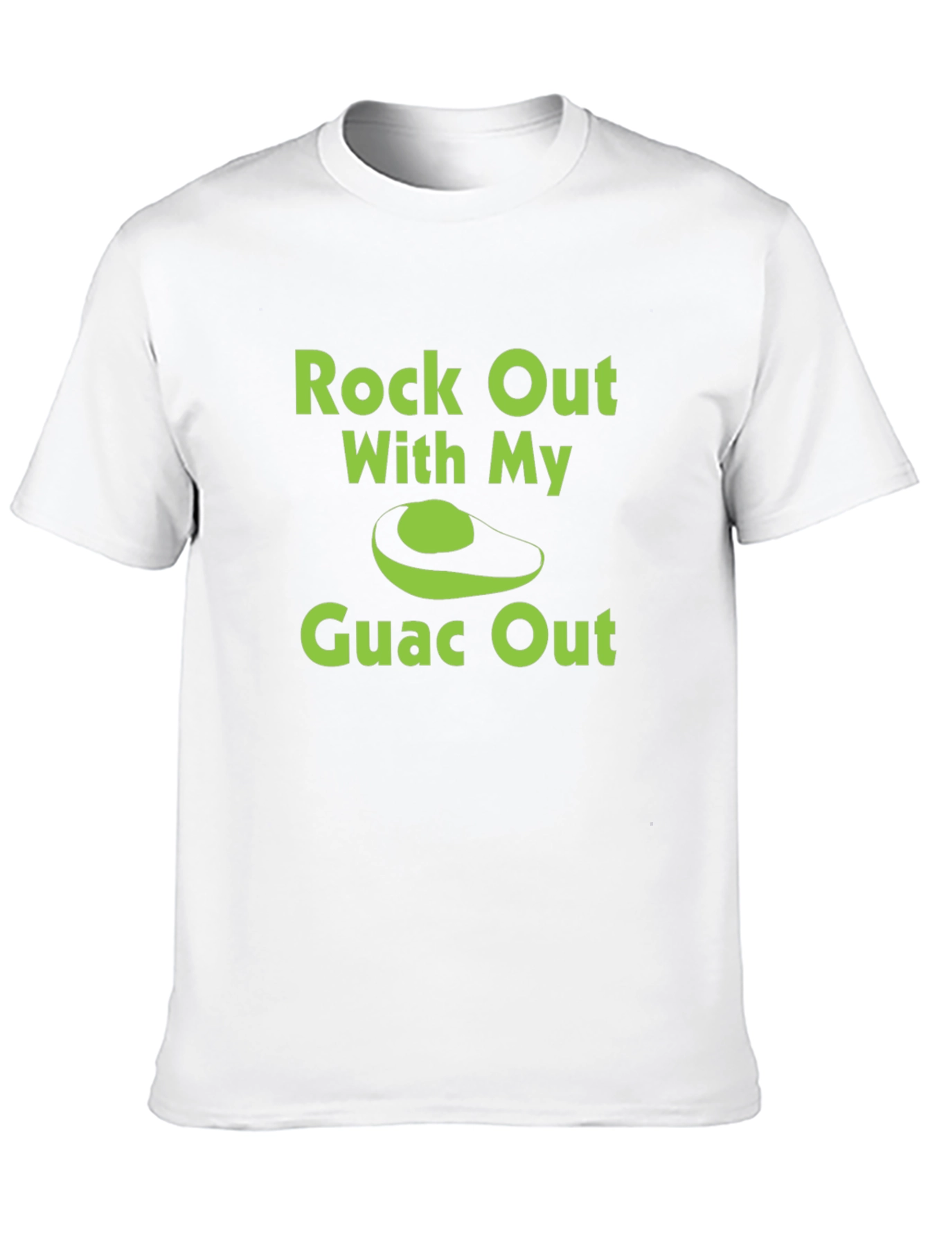 Rock Out With My Guac Out Avocado T-Shirt