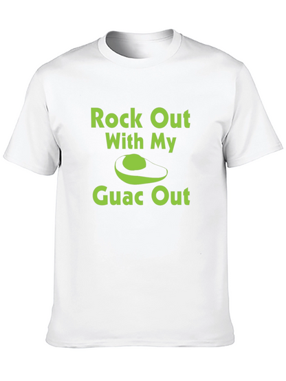 Rock Out With My Guac Out Avocado T-Shirt
