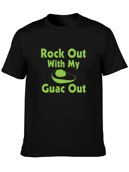 Rock Out With My Guac Out Avocado T-Shirt