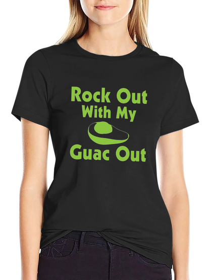Rock Out With My Guac Out Avocado T-Shirt