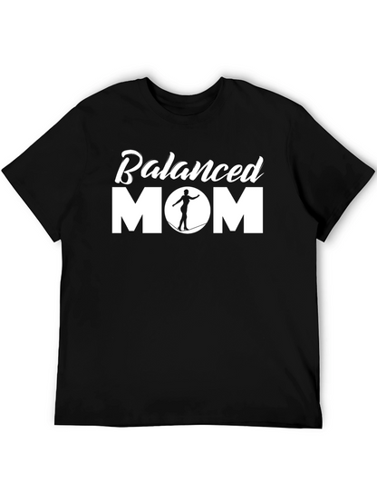 Balanced Mom Black T-Shirt