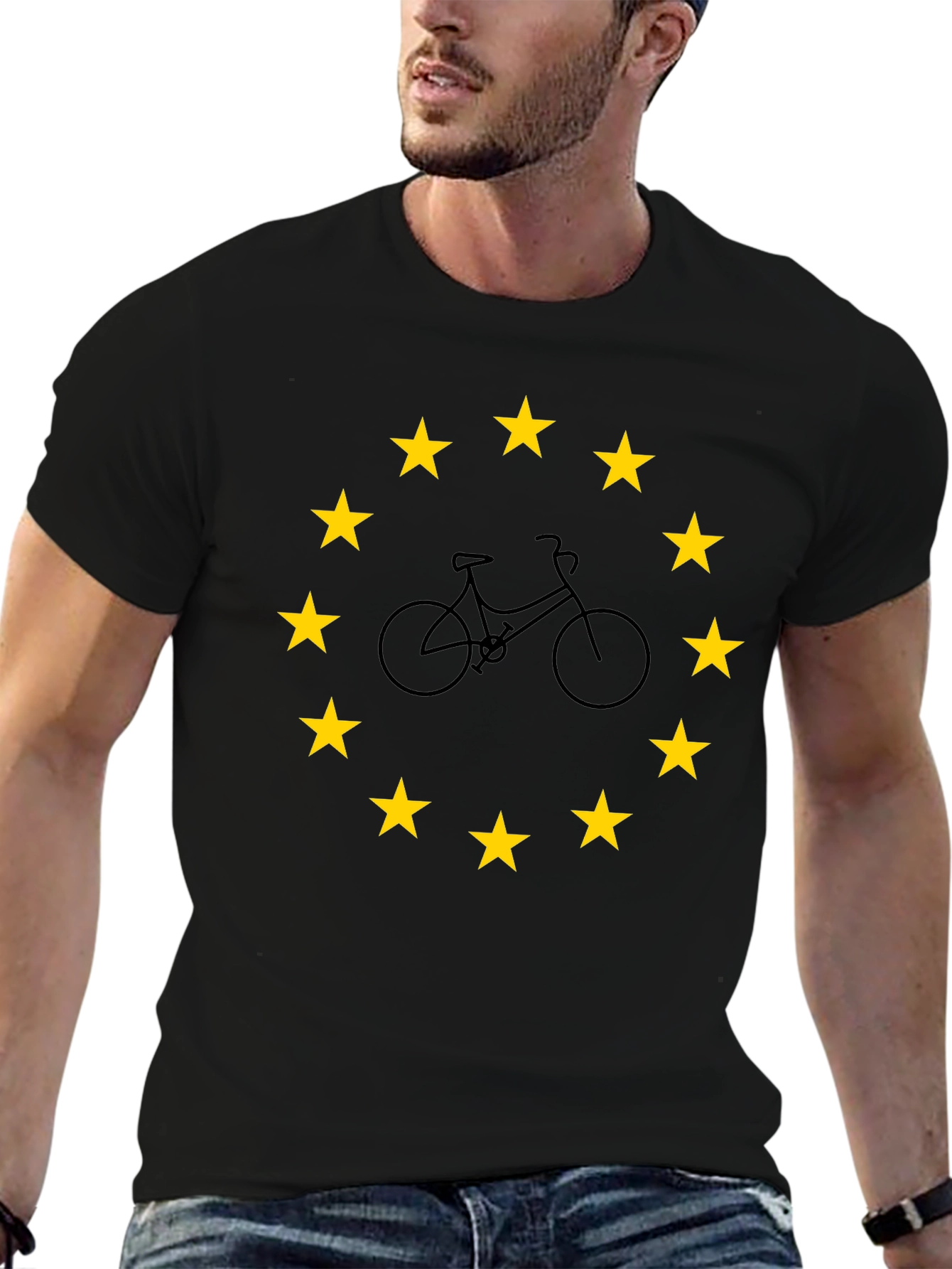 European Bicycle Star T-Shirt