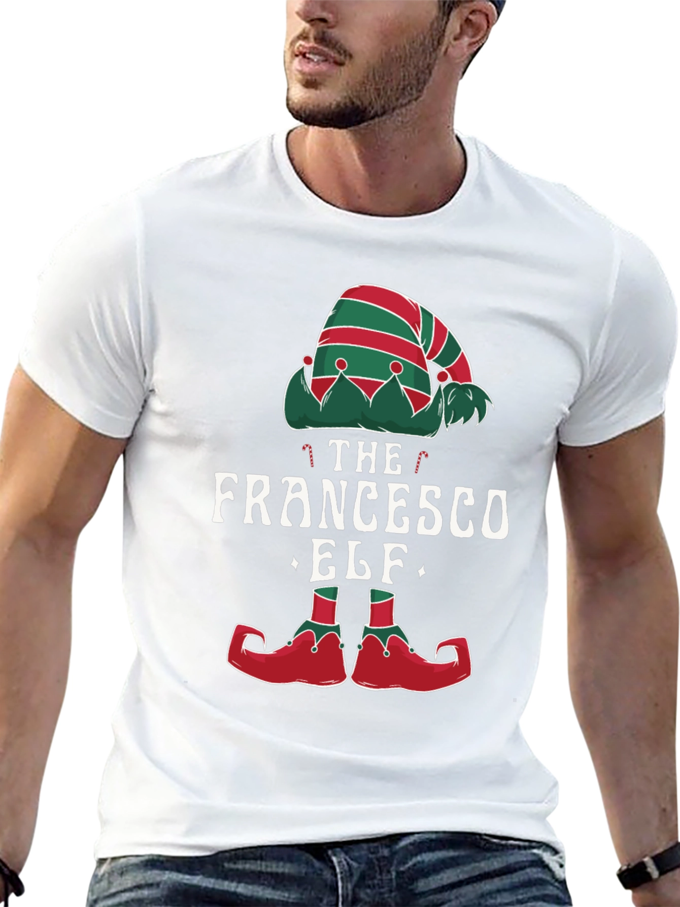 Francesco Elf Christmas T-Shirt