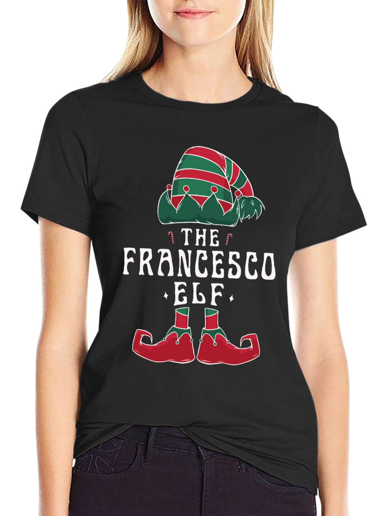 Francesco Elf Christmas T-Shirt