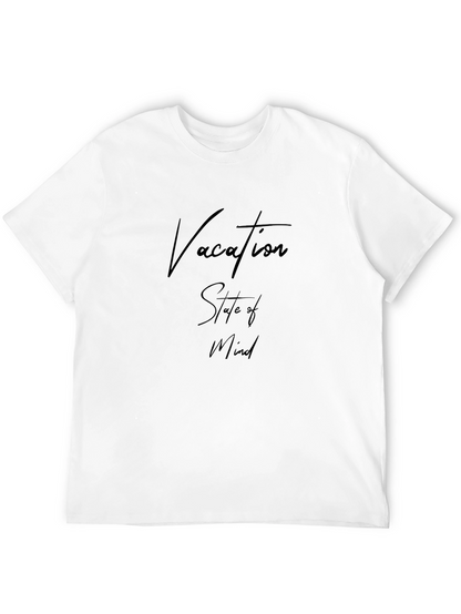 Vacation State of Mind Graphic Tee - Black