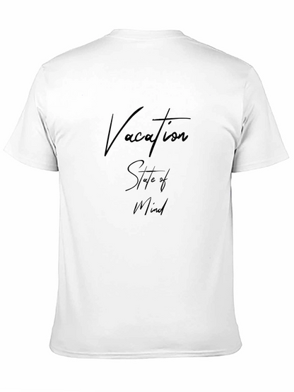 Vacation State of Mind Graphic Tee - Black