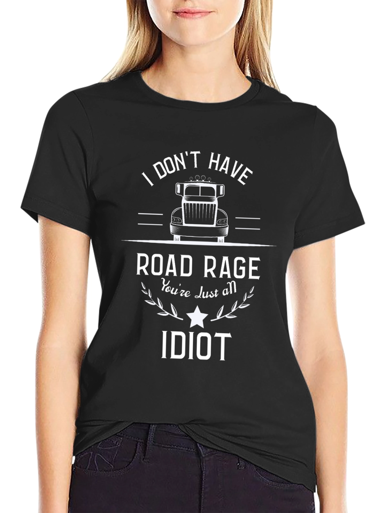 Road Rage Trucker T-Shirt - Funny Sarcastic Tee