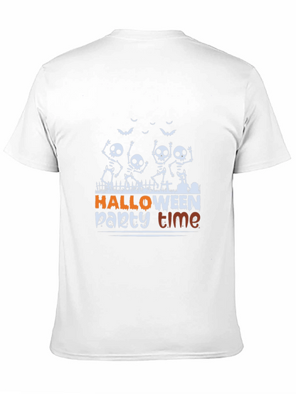 Halloween Party Time Skeleton T-Shirt