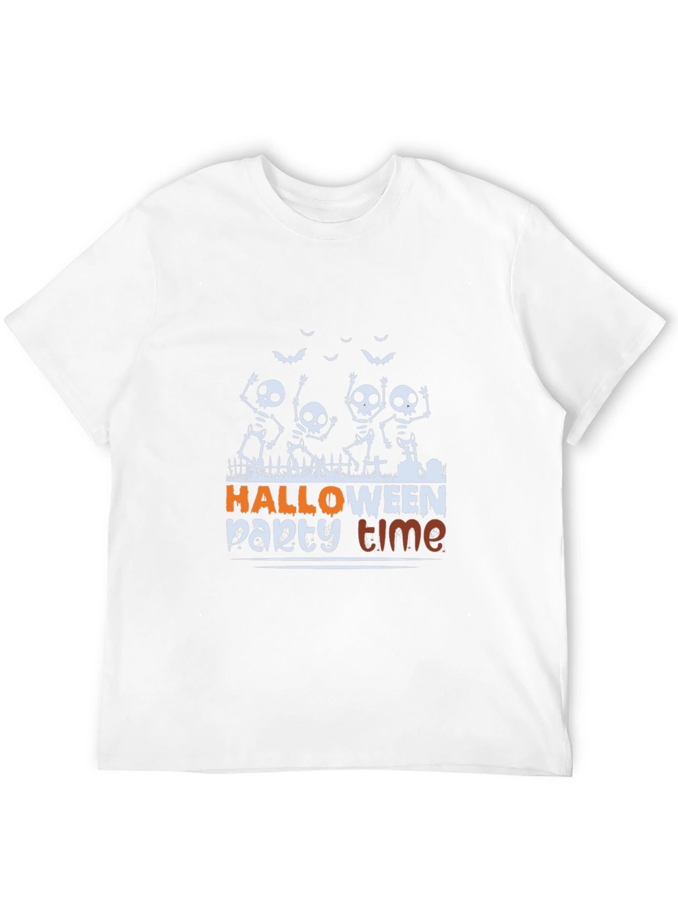 Halloween Party Time Skeleton T-Shirt