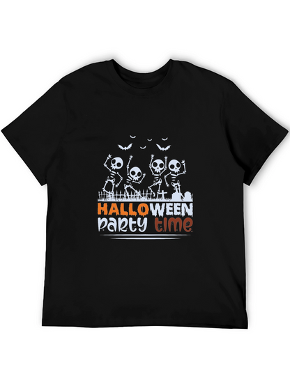 Halloween Party Time Skeleton T-Shirt