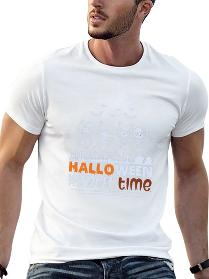 Halloween Party Time Skeleton T-Shirt