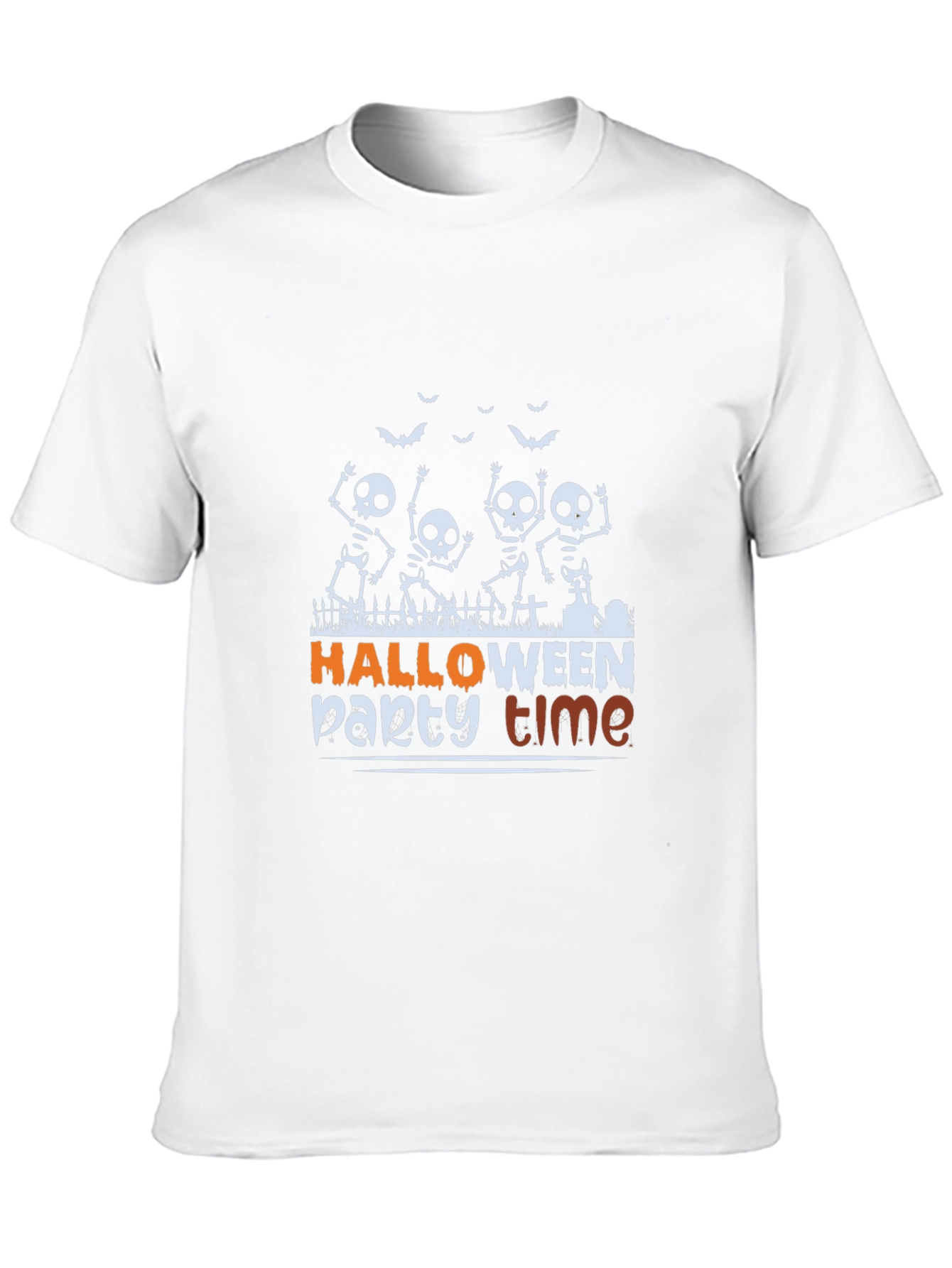 Halloween Party Time Skeleton T-Shirt