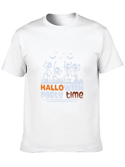 Halloween Party Time Skeleton T-Shirt