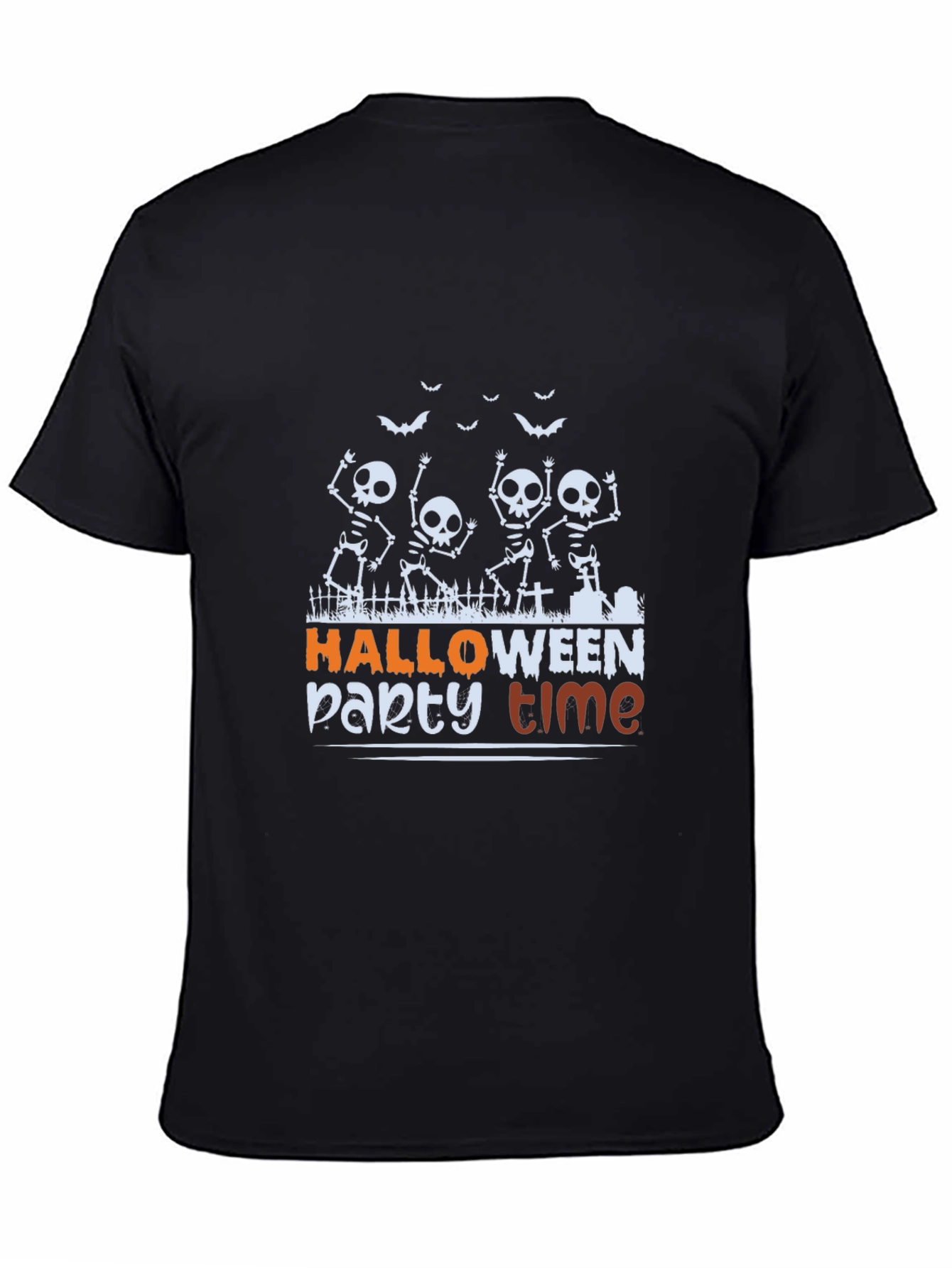 Halloween Party Time Skeleton T-Shirt