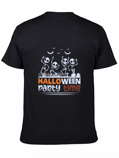 Halloween Party Time Skeleton T-Shirt