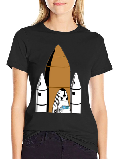 Space Shuttle Graphic Tee - Blast Off in Style!