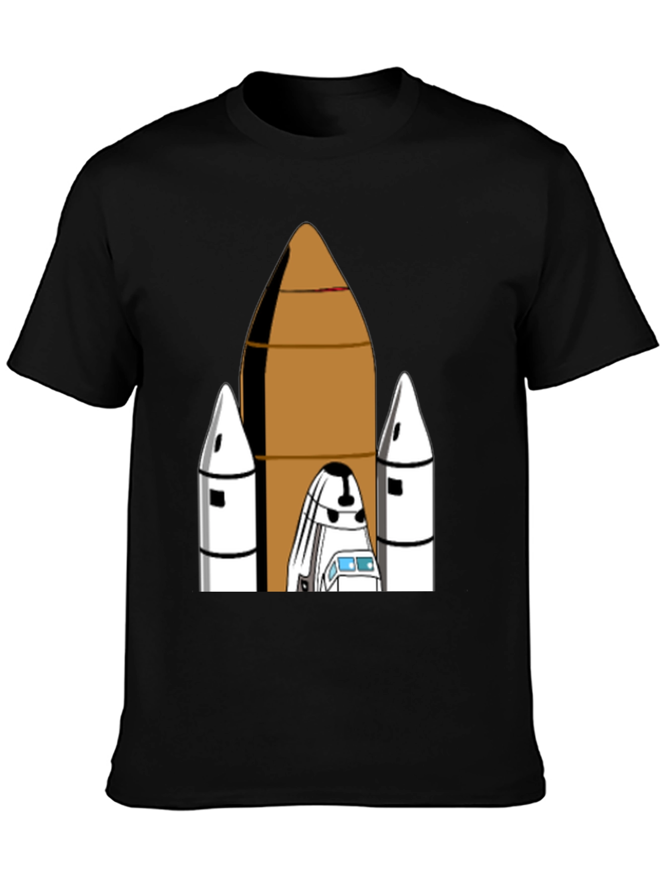 Space Shuttle Graphic Tee - Blast Off in Style!