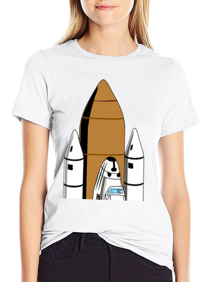 Space Shuttle Graphic Tee - Blast Off in Style!