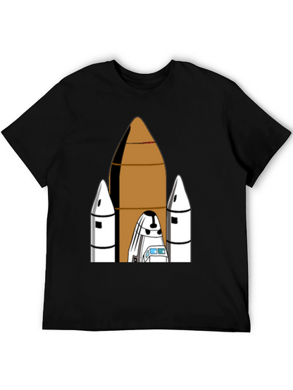 Space Shuttle Graphic Tee - Blast Off in Style!