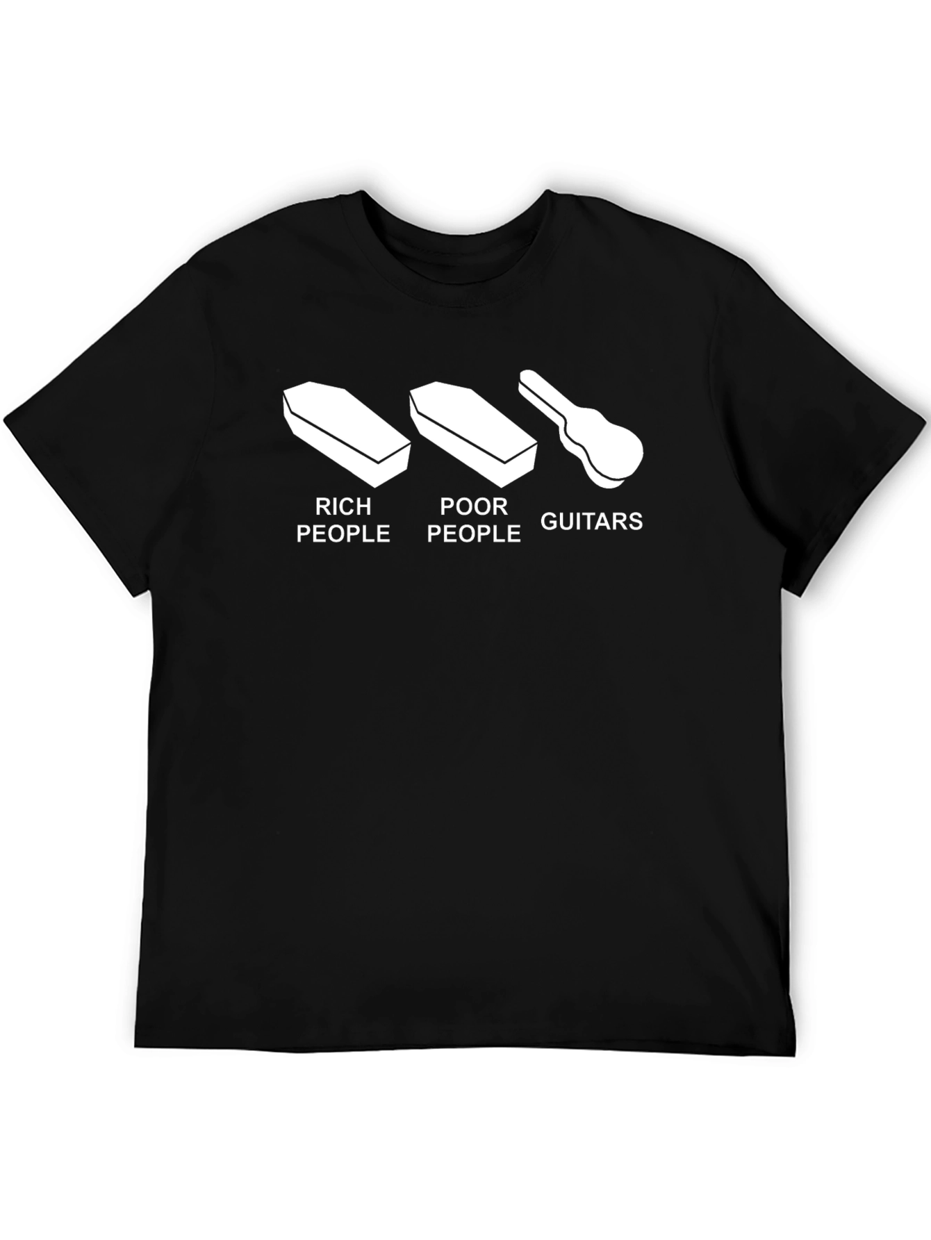Rich Poor Guitars Graphic T-Shirt