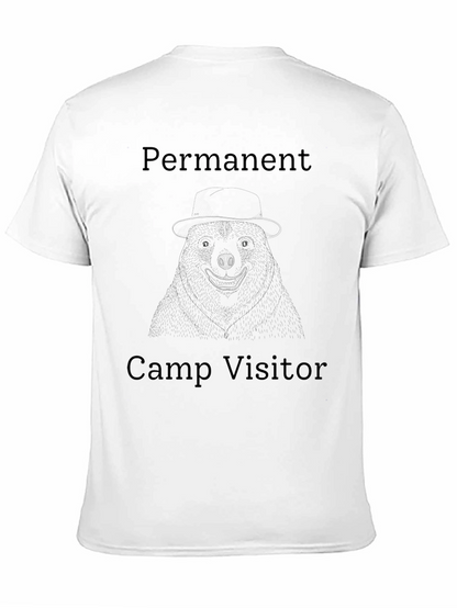 Permanent Camp Visitor Black T-Shirt