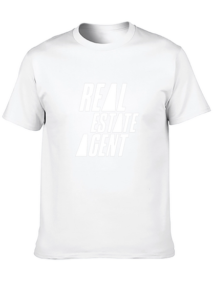 Real Estate Agent Graphic Tee - Black