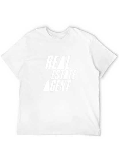 Real Estate Agent Graphic Tee - Black