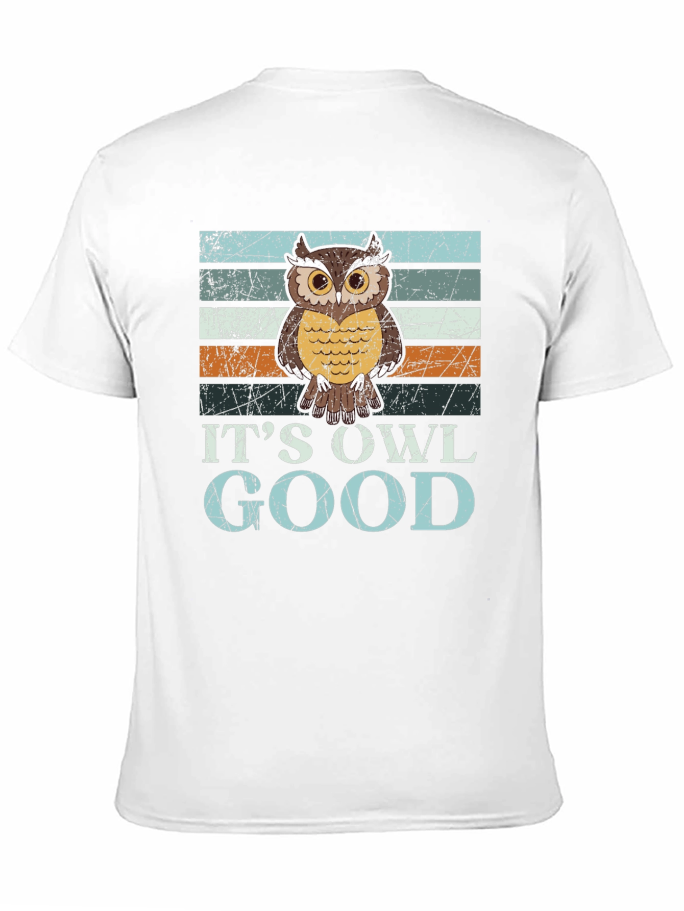Its Owl Good T-Shirt Retro Owl Tee