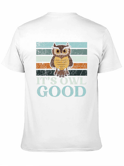 Its Owl Good T-Shirt Retro Owl Tee