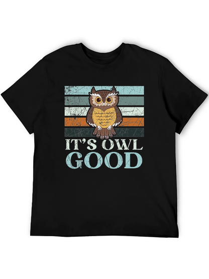 Its Owl Good T-Shirt Retro Owl Tee