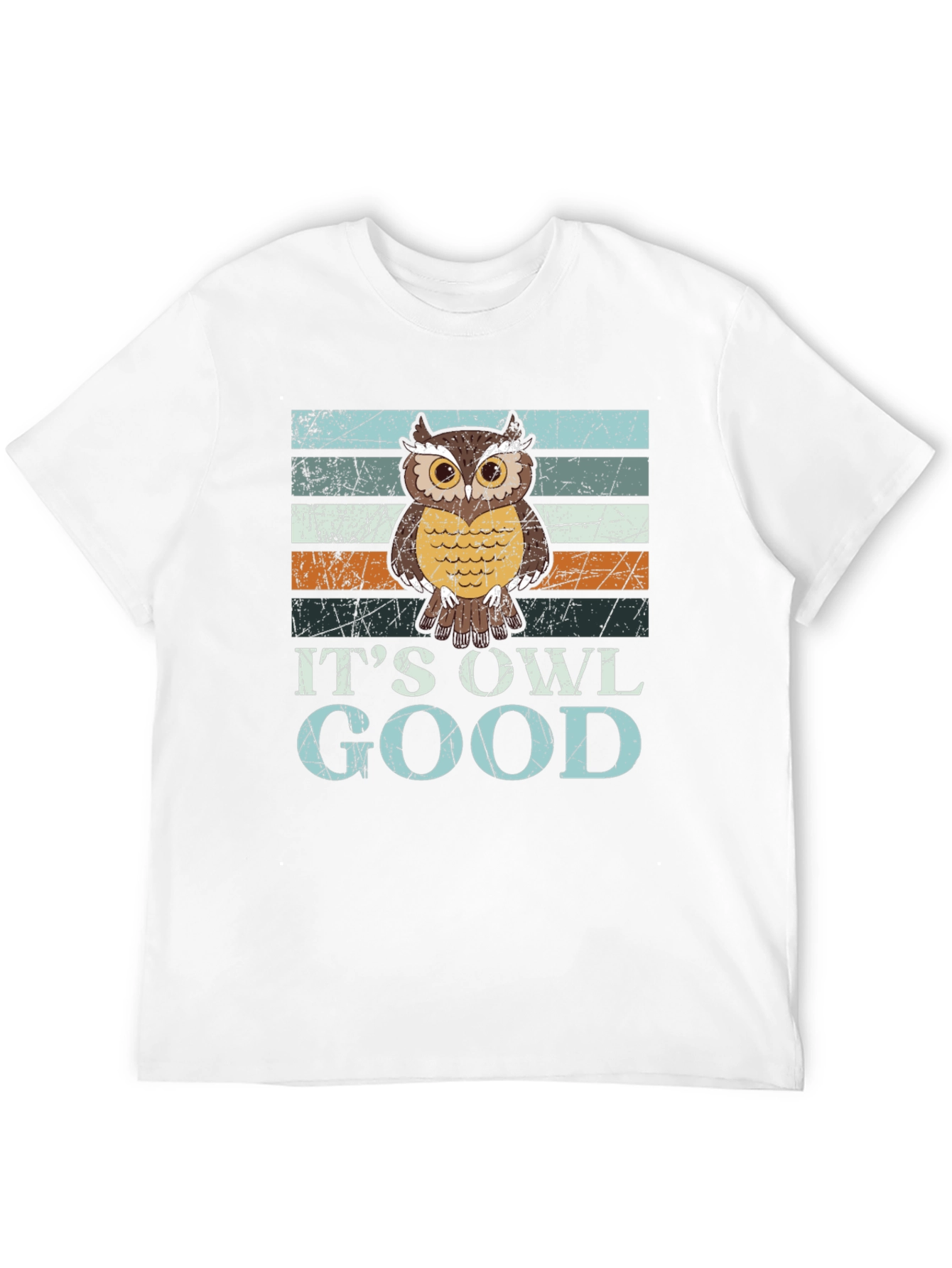Its Owl Good T-Shirt Retro Owl Tee