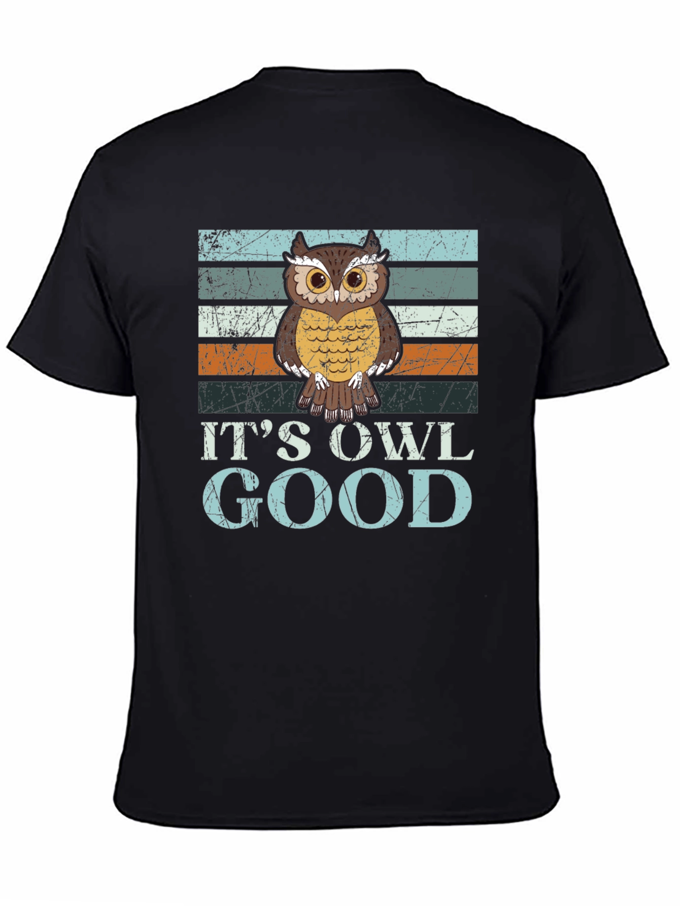 Its Owl Good T-Shirt Retro Owl Tee