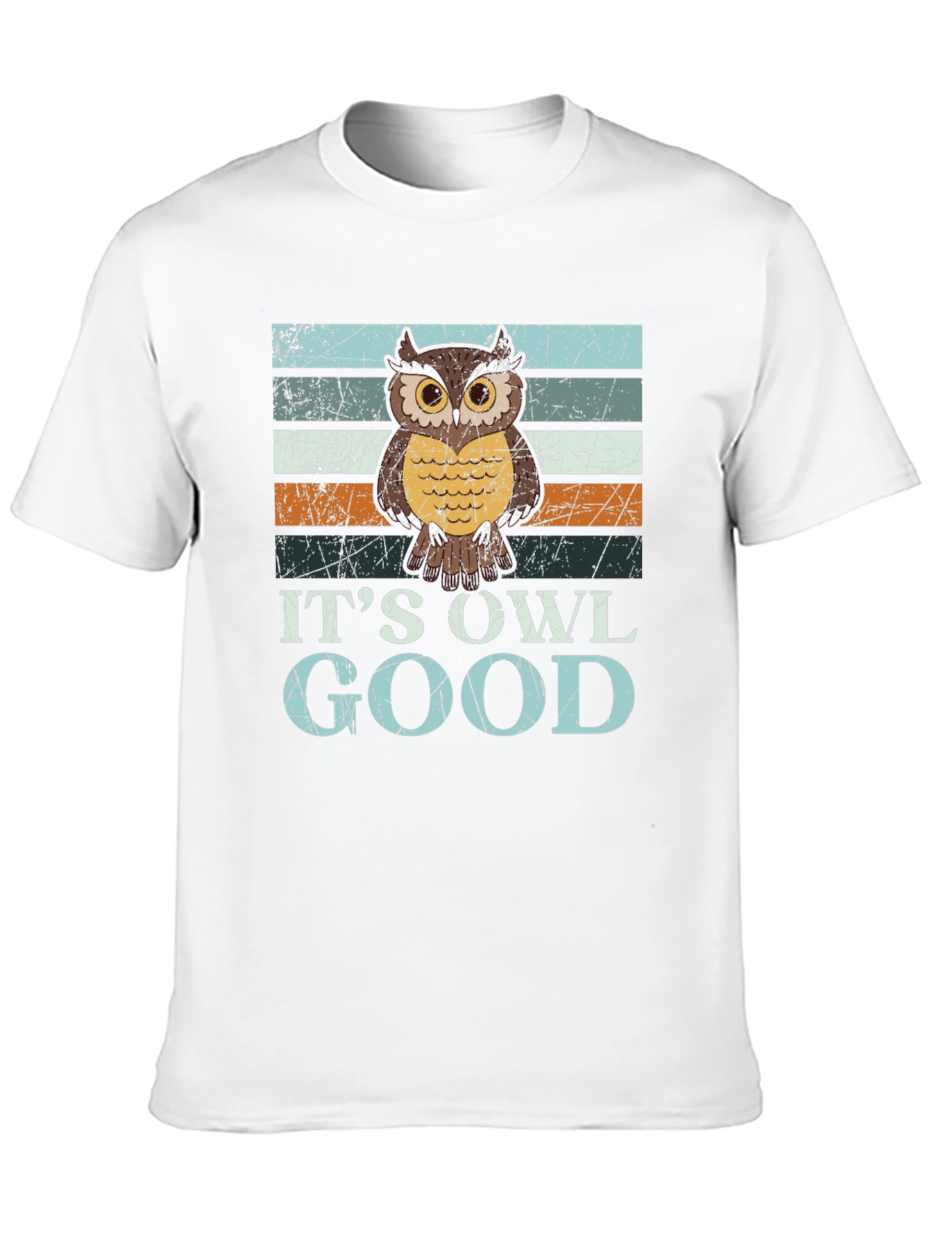 Its Owl Good T-Shirt Retro Owl Tee