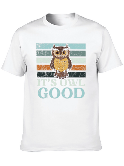 Its Owl Good T-Shirt Retro Owl Tee