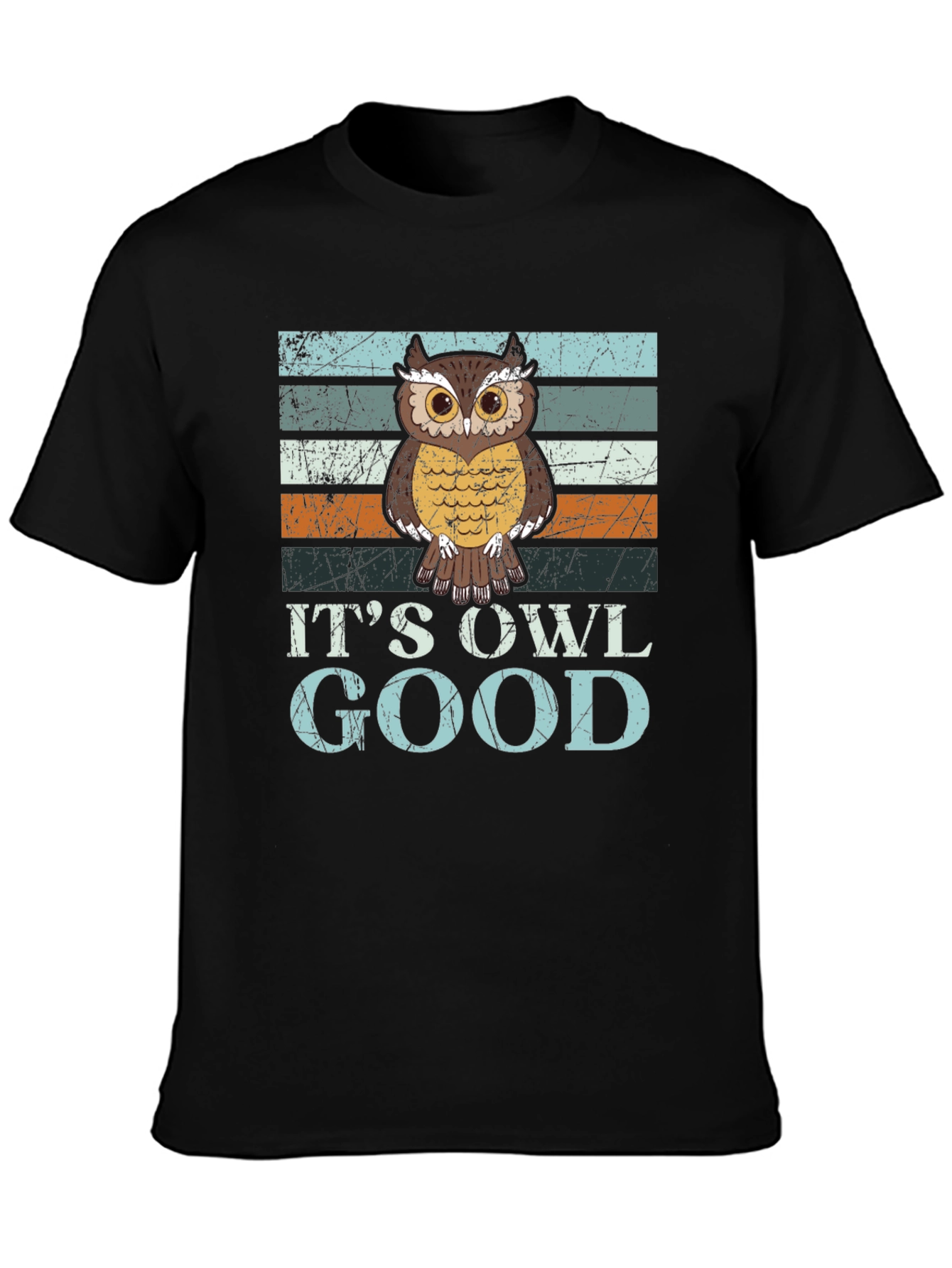 Its Owl Good T-Shirt Retro Owl Tee