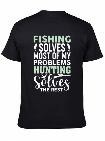 Fishing & Hunting Problem Solver Graphic Tee