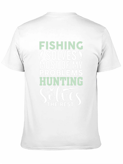 Fishing & Hunting Problem Solver Graphic Tee