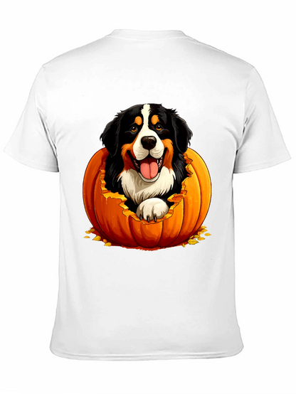 Dog in Pumpkin Halloween T-Shirt