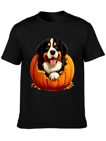Dog in Pumpkin Halloween T-Shirt