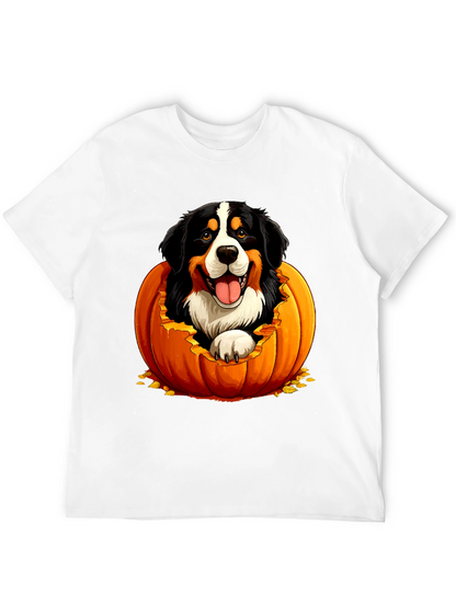 Dog in Pumpkin Halloween T-Shirt
