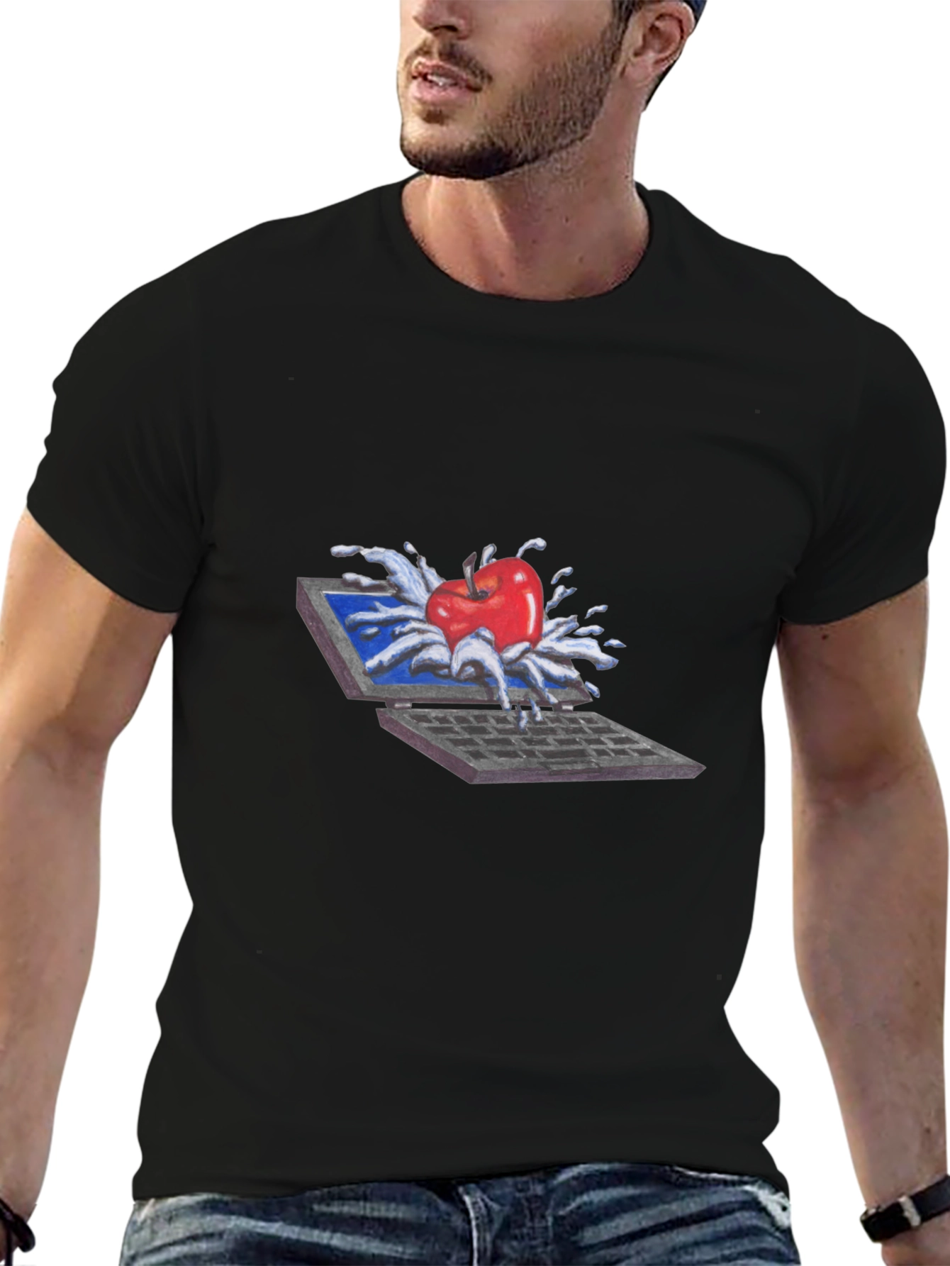 Apple Laptop T-Shirt