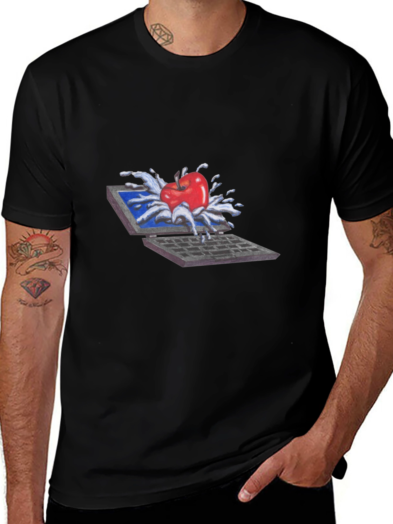 Apple Laptop T-Shirt