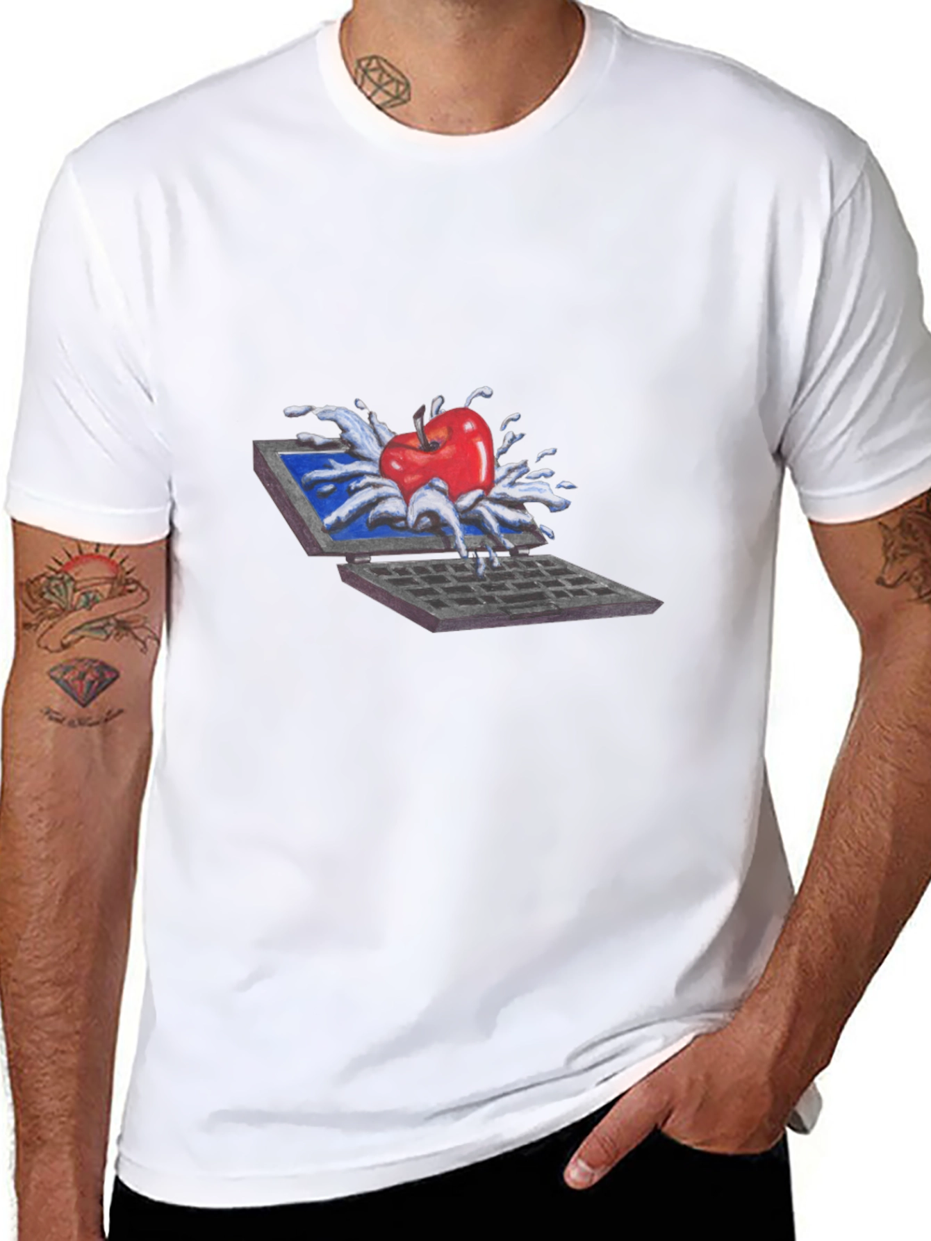 Apple Laptop T-Shirt