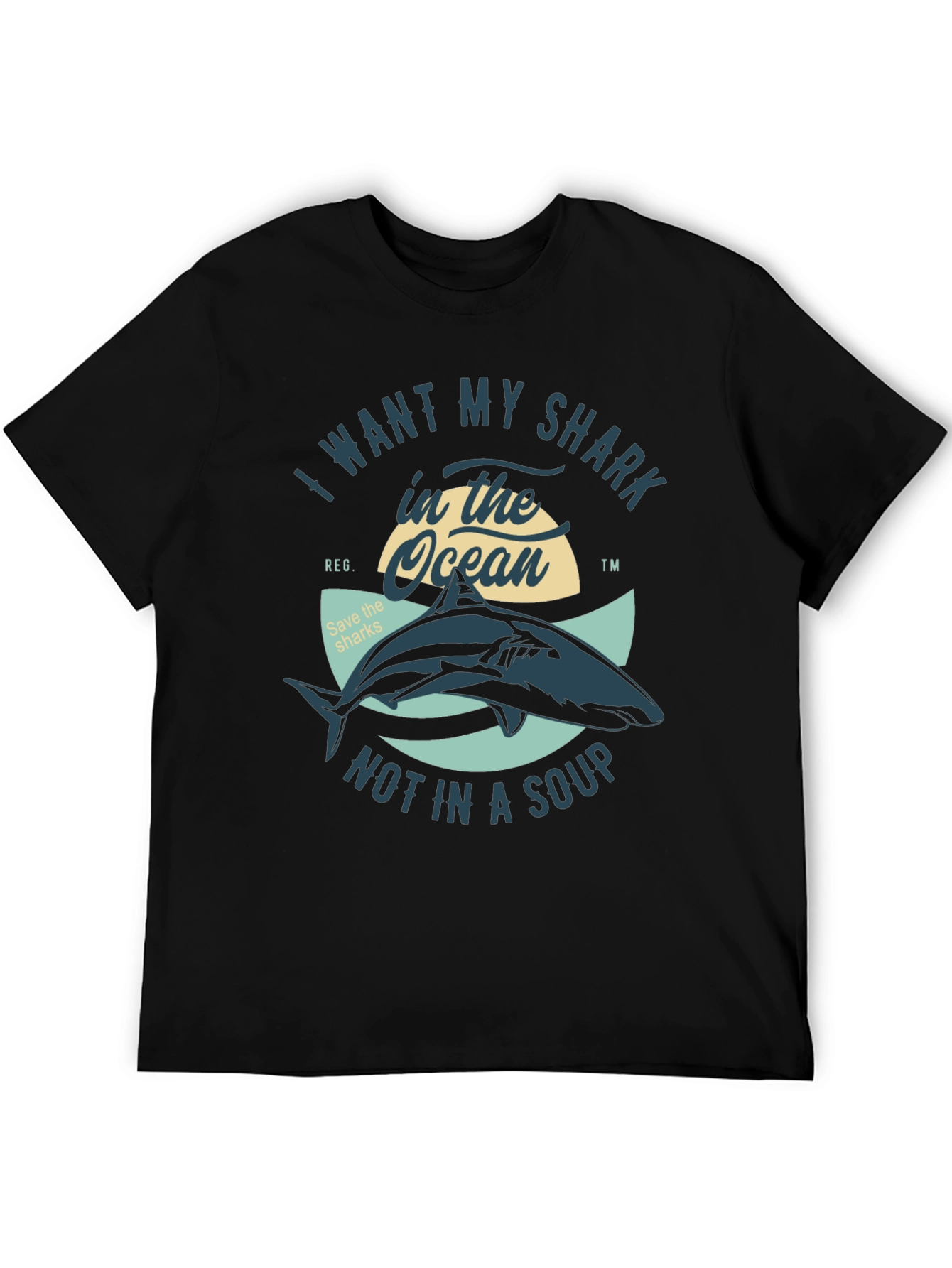Save the Sharks T-Shirt - Ocean Conservation Tee