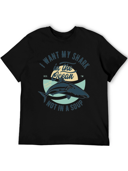 Save the Sharks T-Shirt - Ocean Conservation Tee