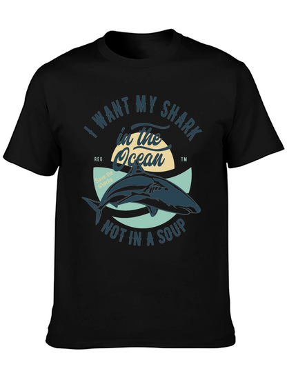 Save the Sharks T-Shirt - Ocean Conservation Tee