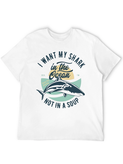 Save the Sharks T-Shirt - Ocean Conservation Tee