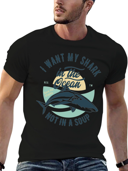 Save the Sharks T-Shirt - Ocean Conservation Tee