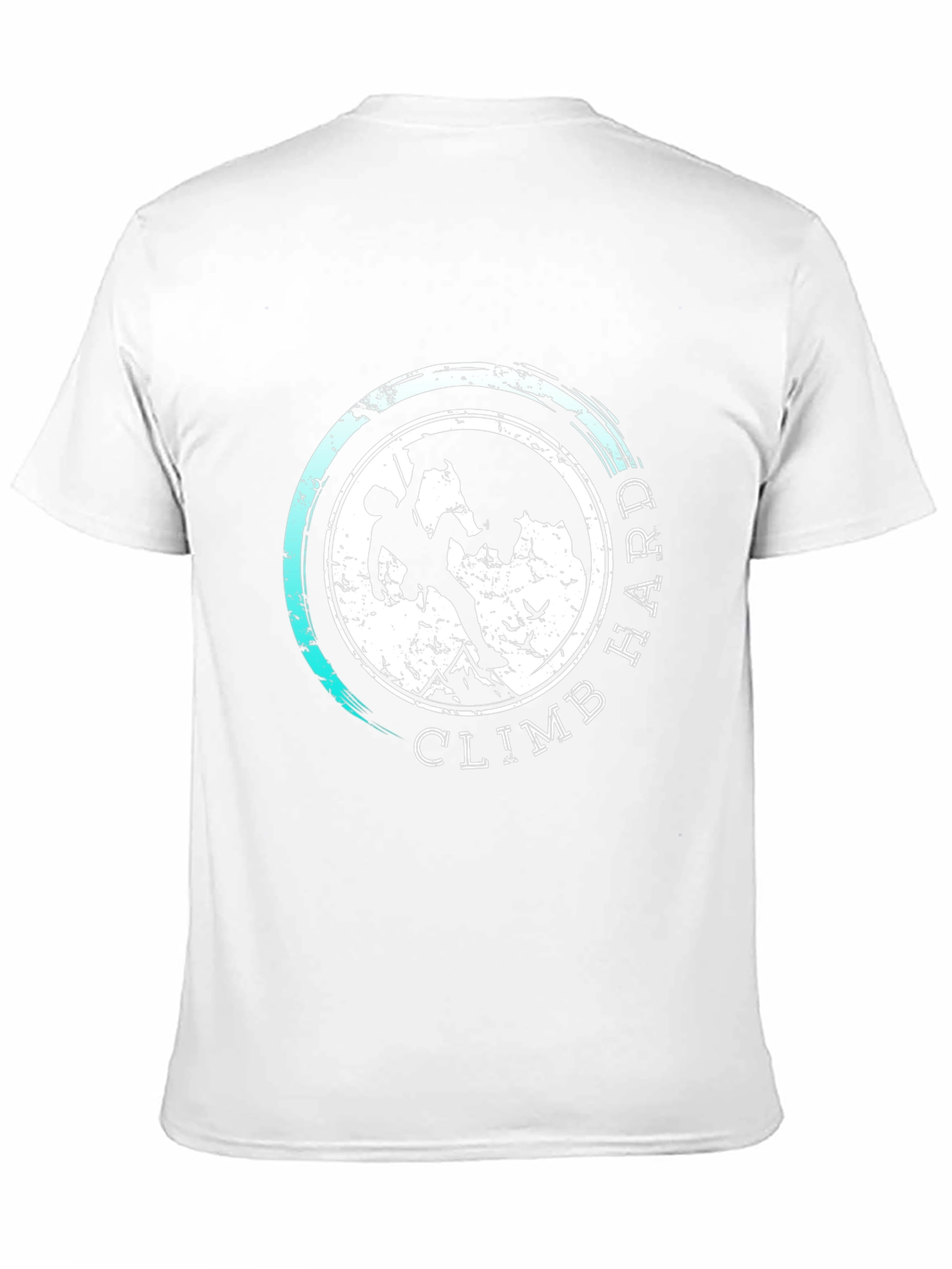 Climb Hard Graphic T-Shirt - Mountain Adventure Tee