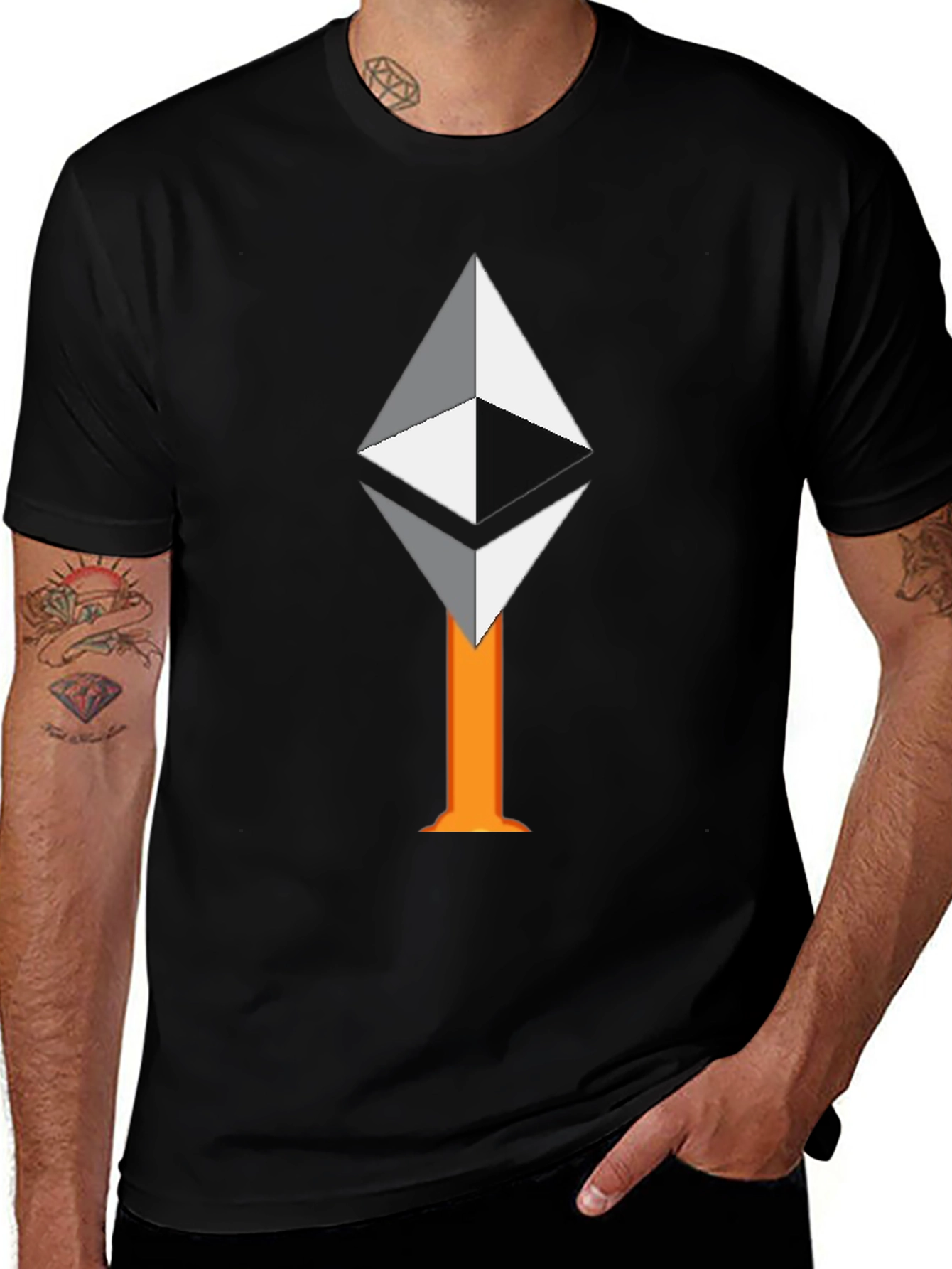 Ethereum Crypto T-Shirt - Stylish Blockchain Tee